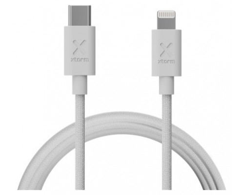 CABLE GO2 USB-C A LIGHTNING 1M BLANCO XTORM