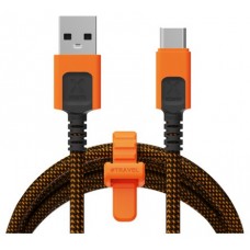 CABLE XTREME USB-A A USB-C 1.5M NEGRO/NARANJA XTORM