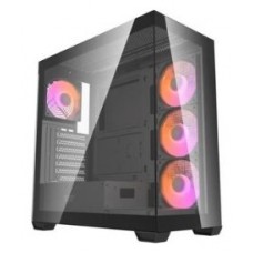 CAJA SEMITORRE ATX DS900 RGB NEGRO/MADERA DARKFLASH