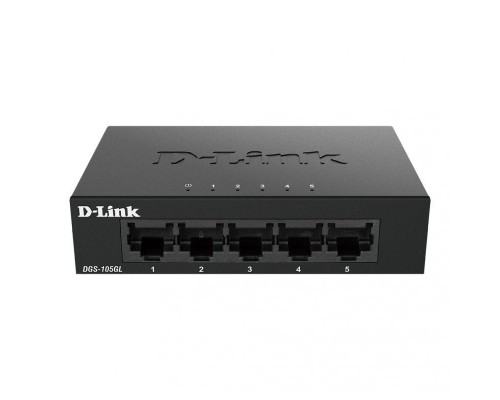 D-LINK SWITCH 5 PUERTOS 10/100/1Gbit METALICO
