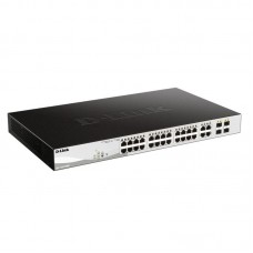 D-LINK SWITCH 28 PUERTOS 10/100/1Gbit w/4 Combo 1000BaseT/SFP PoE