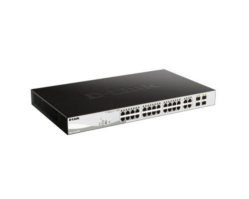 D-LINK SWITCH 28 PUERTOS 10/100/1Gbit w/4 Combo 1000BaseT/SFP PoE