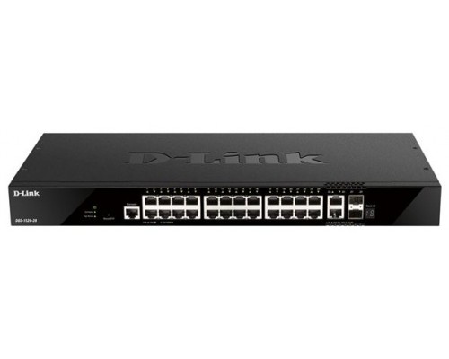 D-LINK SMARTPRO SWITCH 28 PUERTOS 10/100/1Gbit w/2 10G SFP + 2 SFP
