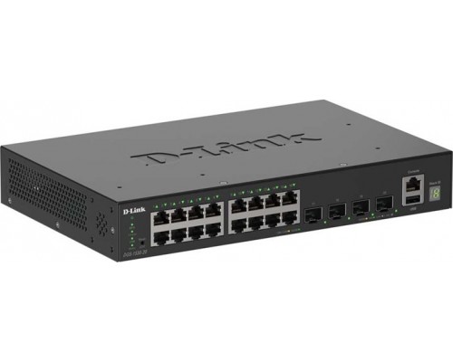 D-LINK SWITCH 16 PUERTOS 10/100/1Gbit + 4 10G SFP+