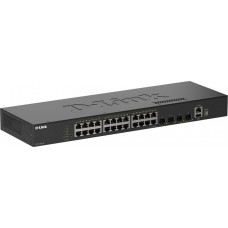 D-LINK SWITCH 24 PUERTOS 10/100/1Gbit + 4 10G SFP+