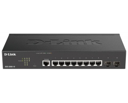 D-LINK SWITCH 8 PUERTOS 10/100/1Gbit w/2 SFP