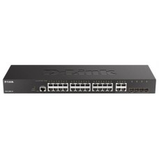 D-LINK SWITCH 24 PUERTOS 10/100/1Gbit w/4 Combo 1000BaseT/SFP