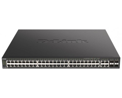 D-LINK SWITCH 48 PUERTOS 10/100/1Gbit w/4 Combo 1000BaseT/SFP PoE