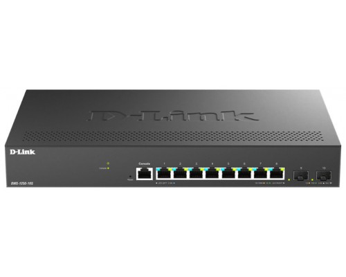 D-LINK SWITCH 8 PUERTOS 2.5G +2 10 Gbit SFP+
