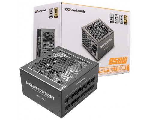 FUENTE ALIM. 850W MODULAR 80+ GOLD NEGRO DARKFLASH