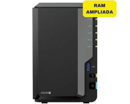 NAS SYNOLOGY DS225 PLUS 6G-DU108 NAS SYNOLOGY DS225 PLUS 6G