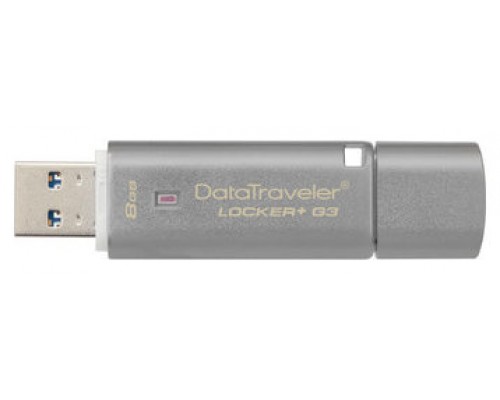 USB DISK 8 GB DATATRAVELER LOCKER+ G3 USB 3.0 KINGSTON