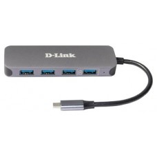 D-LINK DOCKING STATION USB-C 5 EN 1 CON SUMINISTRO ELECTRICO