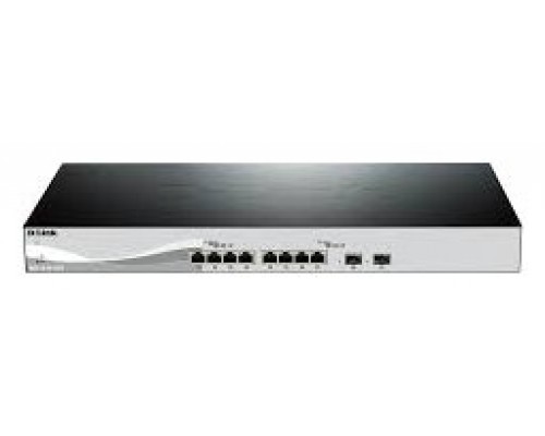 D-LINK SWITCH SMART 10 PUERTOS 10Gbit + 2 PUERTOS 10Gbit SFP+-AA304 D-LINK SWITCH SMART 10 PUERTOS 10Gbit + 2 PUERTOS 10Gbit SFP+