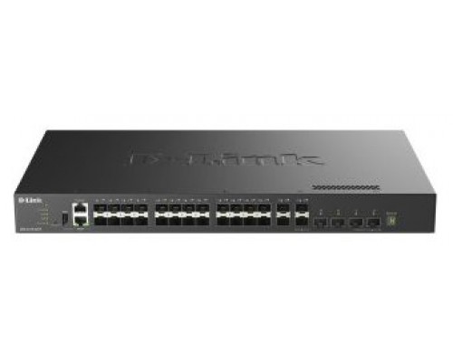 D-LINK ENTERPRISE SWITCH 28 PUERTOS 10Gbit SFP+ w/ PUERTOS 25G SFP28
