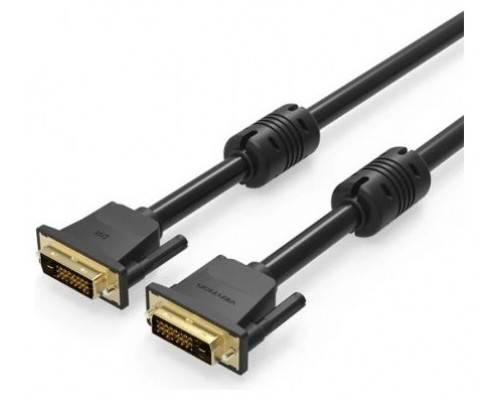 CONECTOR DVI-D/M A DVI-D/M 1 M NEGRO VENTION