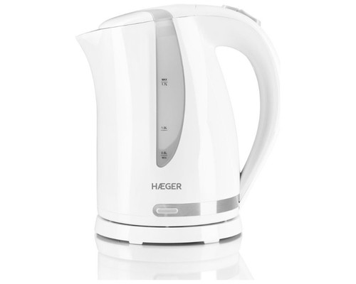 HERVIDOR ELECTRICO WHITENESS 1.7L 2200W BLANCO HAEGER