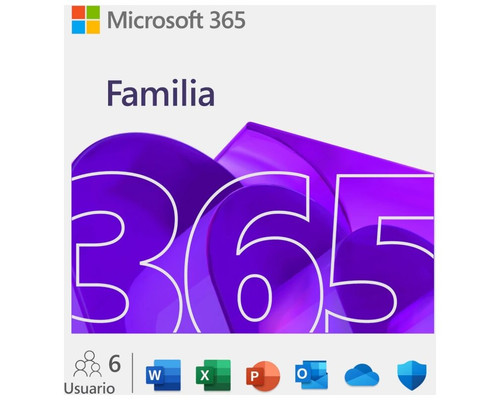 MICROSOFT 365 FAMILIA 1 A&Ntilde;O DESCARGA ESD