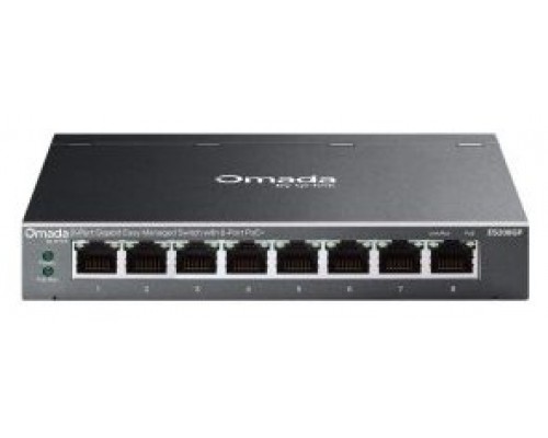 TP-LINK SWITCH OMADA 8 PUERTOS 10/100/1Gbit 8 PoE+-AA14 TP-LINK SWITCH OMADA 8 PUERTOS 10/100/1Gbit 8 PoE+