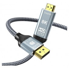 CABLE DP 1.4 A HDMI V2.1 8K UNIDIRECCIONAL-AA5 CABLE DP 1.4 A HDMI V2.1 8K UNIDIRECCIONAL