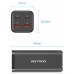 CARGADOR PARED 100W 2xUSB-C + CABLE USB-C/ 2xUSB-A NEGRO VENTION