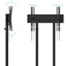 SOPORTE SUELO CON RUEDAS KEFR&Eacute;N 37""-70"" NEGRO TOOQ