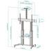 SOPORTE TOOQ FS20300M-B-DU108 SOPORTE TOOQ FS20300M-B