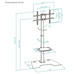 SOPORTE TOOQ FS2284M-B