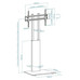 SOPORTE TOOQ FS2288M-B