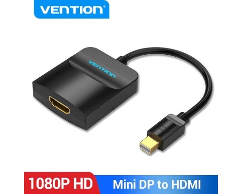 CONVERSOR MINI DISPLAYPORT/M A HDMI/H NEGRO VENTION-AA2 CONVERSOR MINI DISPLAYPORT/M A HDMI/H NEGRO VENTION