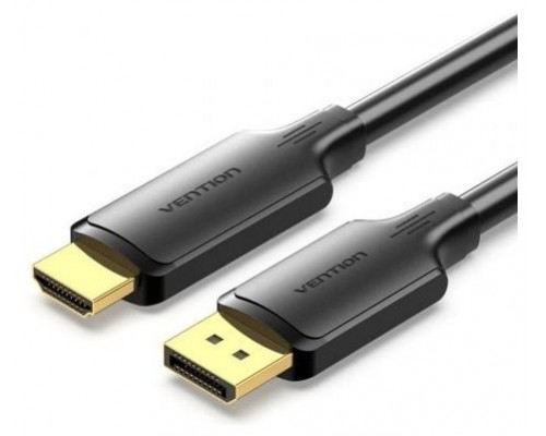 CONVERSOR DISPLAYPORT/M A HDMI/M 5 M 4K HD NEGRO VENTION