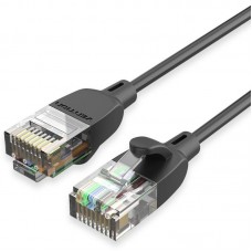 CABLE DE RED LATIGUILLO RJ45 UTP CAT6A 3 M NEGRO VENTION