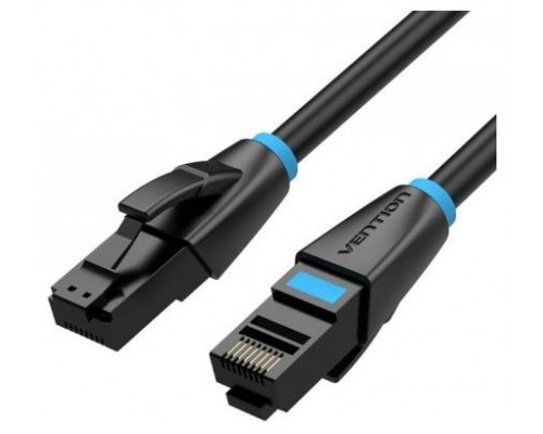 CABLE DE RED LATIGUILLO RJ45 UTP CAT6A AWG26 8 M NEGRO VENTION-AA1 CABLE DE RED LATIGUILLO RJ45 UTP CAT6A AWG26 8 M NEGRO VENTION