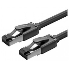 CABLE DE RED LATIGUILLO RJ45 CAT.8 SFTP 1.5 M NEGRO VENTION