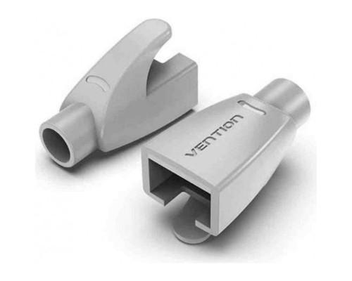 FUNDA PROTECTORA RJ45 (100 Und) GRIS CLARO VENTION
