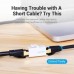 CONECTOR RJ45 CAT6 UTP (5 uds) BLANCO VENTION
