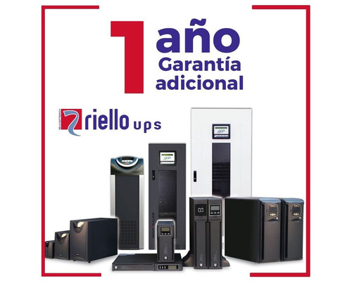 GARANTIA EXTENDIDA 1 A&Ntilde;O SENTINEL PRO/DUAL 2200/3000 RIELLO