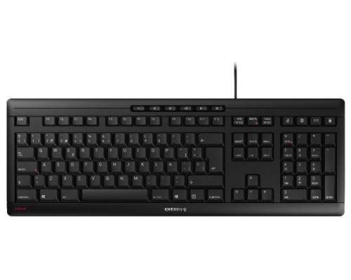 TECLADO STREAM NEGRO CHERRY-AA8 TECLADO STREAM NEGRO CHERRY