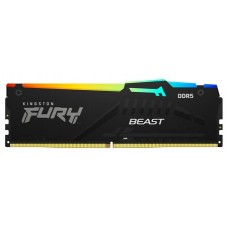 DDR5 32 GB 5600 Mhz. FURY BEAST RGB KINGSTON