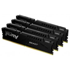 DDR5 128 GB (4X32KIT) 5600 Mhz. FURY BEAST KINGSTON-AA210 DDR5 128 GB (4X32KIT) 5600 Mhz. FURY BEAST KINGSTON