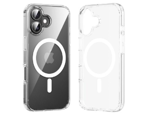 FUNDA MAGSAFE IPHONE 16 PLUS TRANSPARENTE VENTION