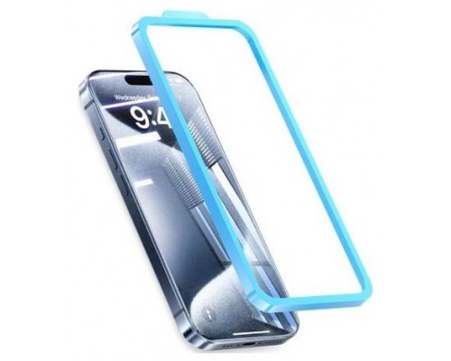 PROTECTOR PANTALLA CRISTAL TEMPLADO IPHONE 15 PRO MAX + HERRAMIENTA VENTION-AA1 PROTECTOR PANTALLA CRISTAL TEMPLADO IPHONE 15 PRO MAX + HERRAMIENTA VENTION