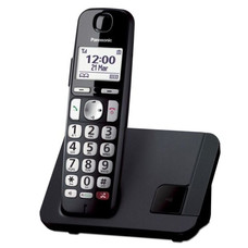 TELEFONO PANASONIC KX-TGE250SPB BK-DU6 TELEFONO PANASONIC KX-TGE250SPB BK