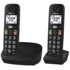 TELEFONO PANASONIC KX-TGU112EXB D BK-DU9 TELEFONO PANASONIC KX-TGU112EXB D BK