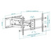 SOPORTE TOOQ LP3790TN-B-DU19 SOPORTE TOOQ LP3790TN-B