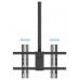 SOPORTE TECHO 2 PANTALLAS 43""-86"" GIRO/INCLINABLE XL NEGRO TOOQ