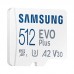 MICRO SD 512 GB EVO+ 1 ADAP. CLASS 10 SAMSUNG