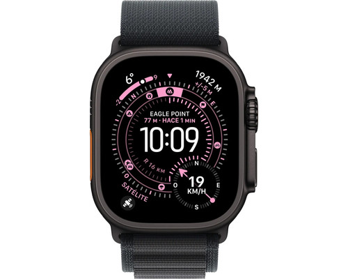 APPLE WATCH ULTRA 3 CAJA TITANIO NEGRA 49mm CORREA LOOP ALPINE NEGRA L