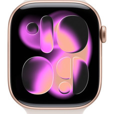 APPLE WATCH SERIES 11 CAJA TITANIO ORO GPS+CELL 42mm CORREA ROSA RUBOR M/L