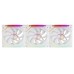 KIT 3 VENTILADORES AUXILIAR MF-LINKFINITY 2 BLANCO MARS GAMING
